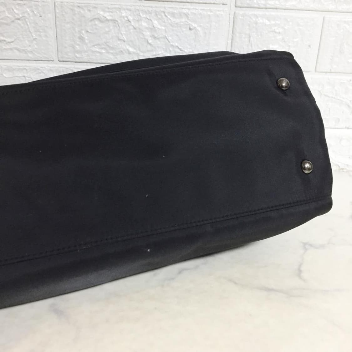 요지 야마모토 Y'SACCS 소가죽 나일론 토트백 상품이미지4