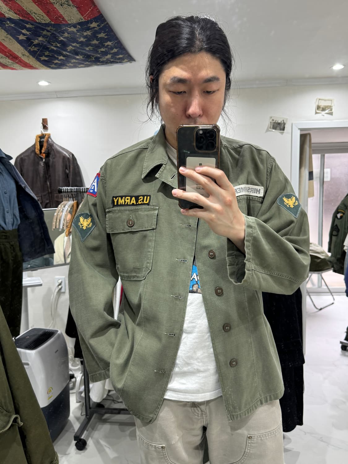 US Army 1세대 OG 107 셔츠 상품이미지8