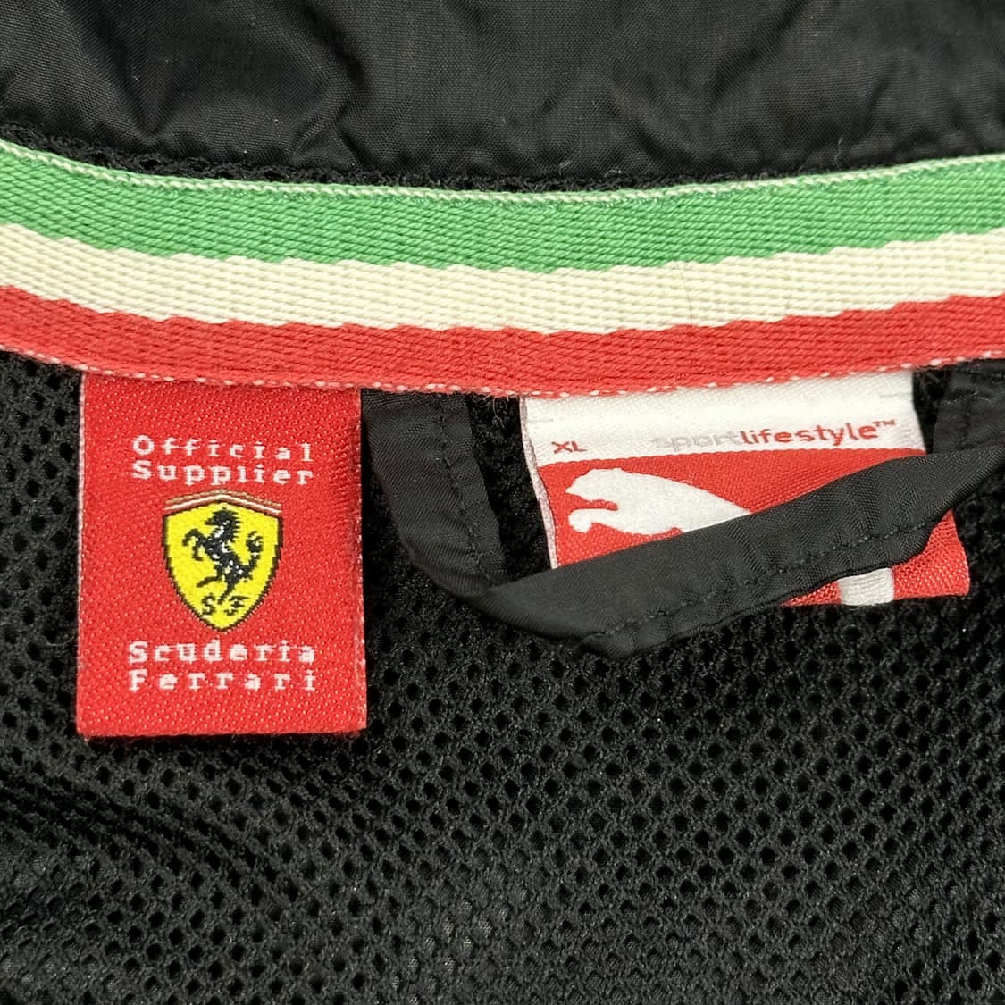 퓨마 페라리 F1 후디 바람막이 블랙 L 상품이미지6