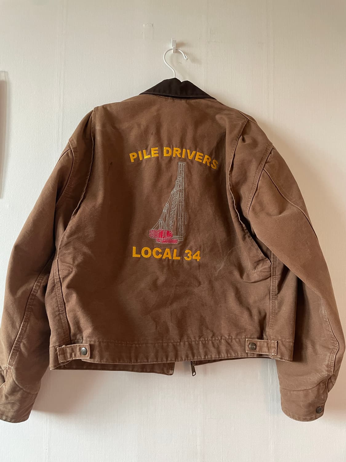 [L] j97 칼하트 디트로이트 자켓 카멜 상품이미지2