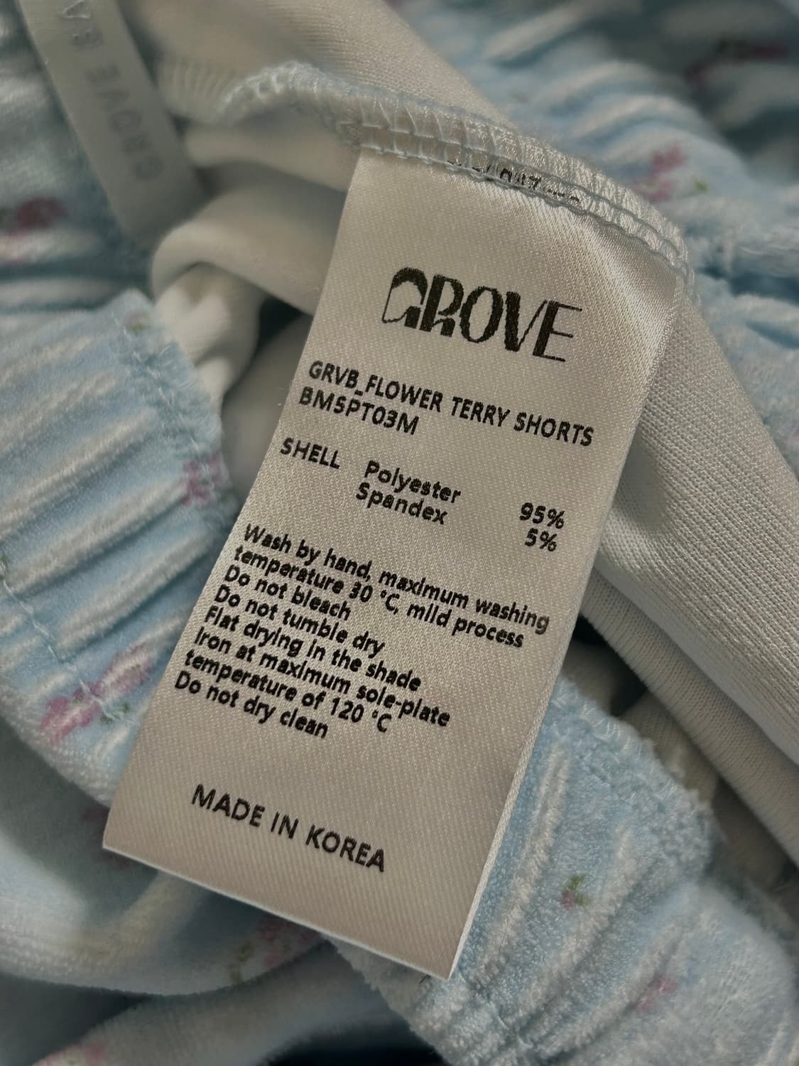 {정가 4.9} 그로브 반바지 팬츠 상품이미지5