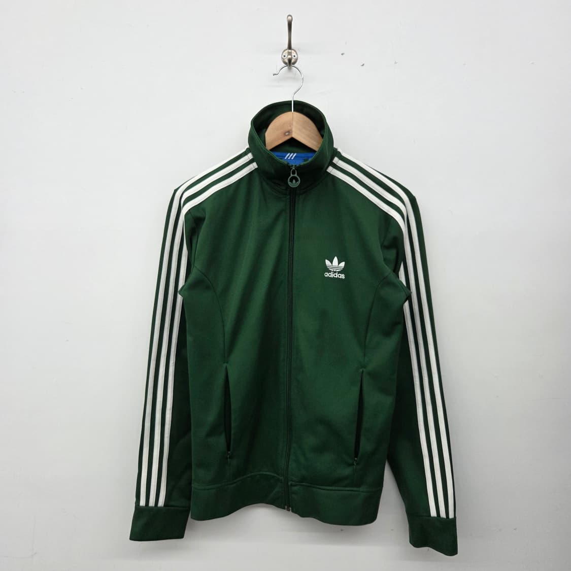 아디다스져지 삼선 트랙탑 자켓 그린 여m 상품이미지1
