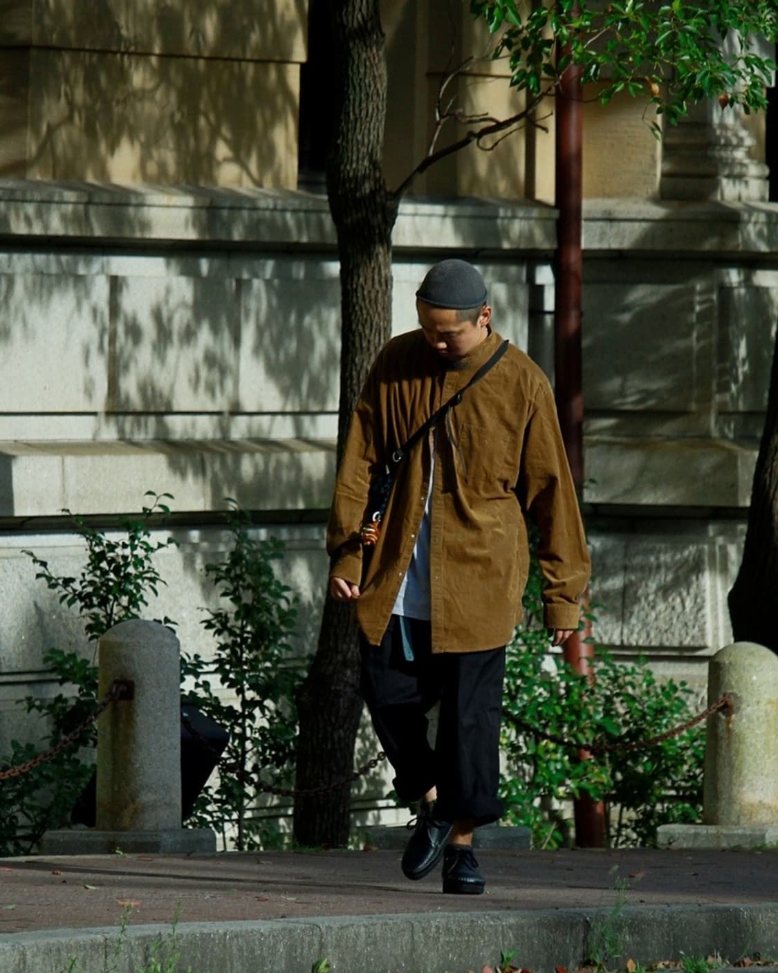 노스페이스 퍼플라벨 밴드카라 코듀로이 셔츠 상품이미지6