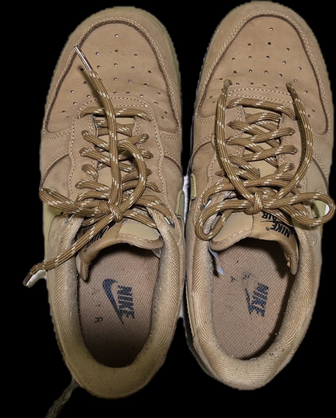 나이키 에어포스 1 '07 WB 플랙스 위트 (w) 255 (된장포스) 상품이미지9