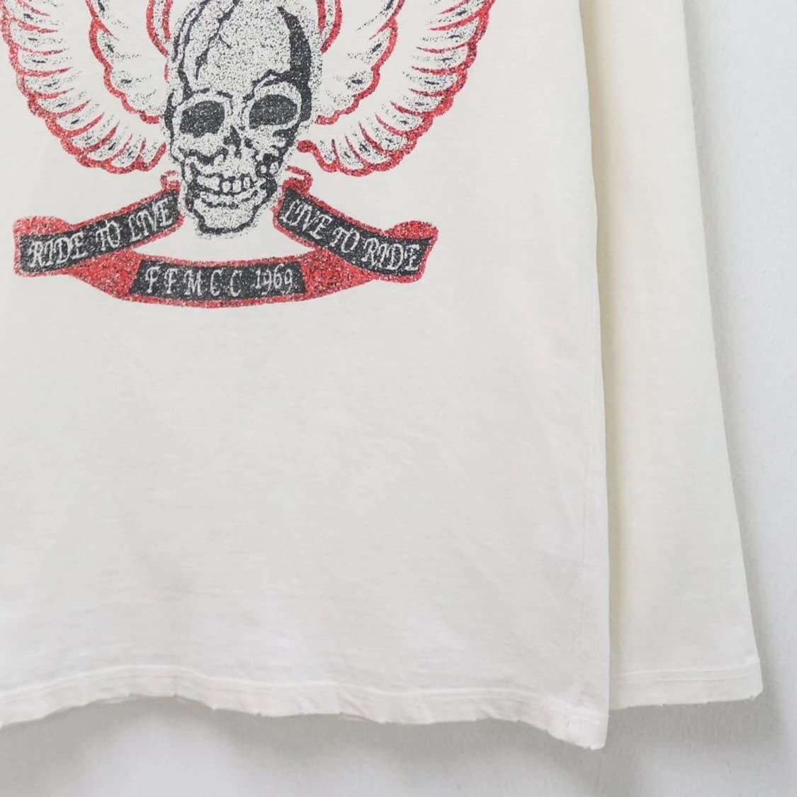 PPFM SKULL WHITE LONG SLEEVE 상품이미지4