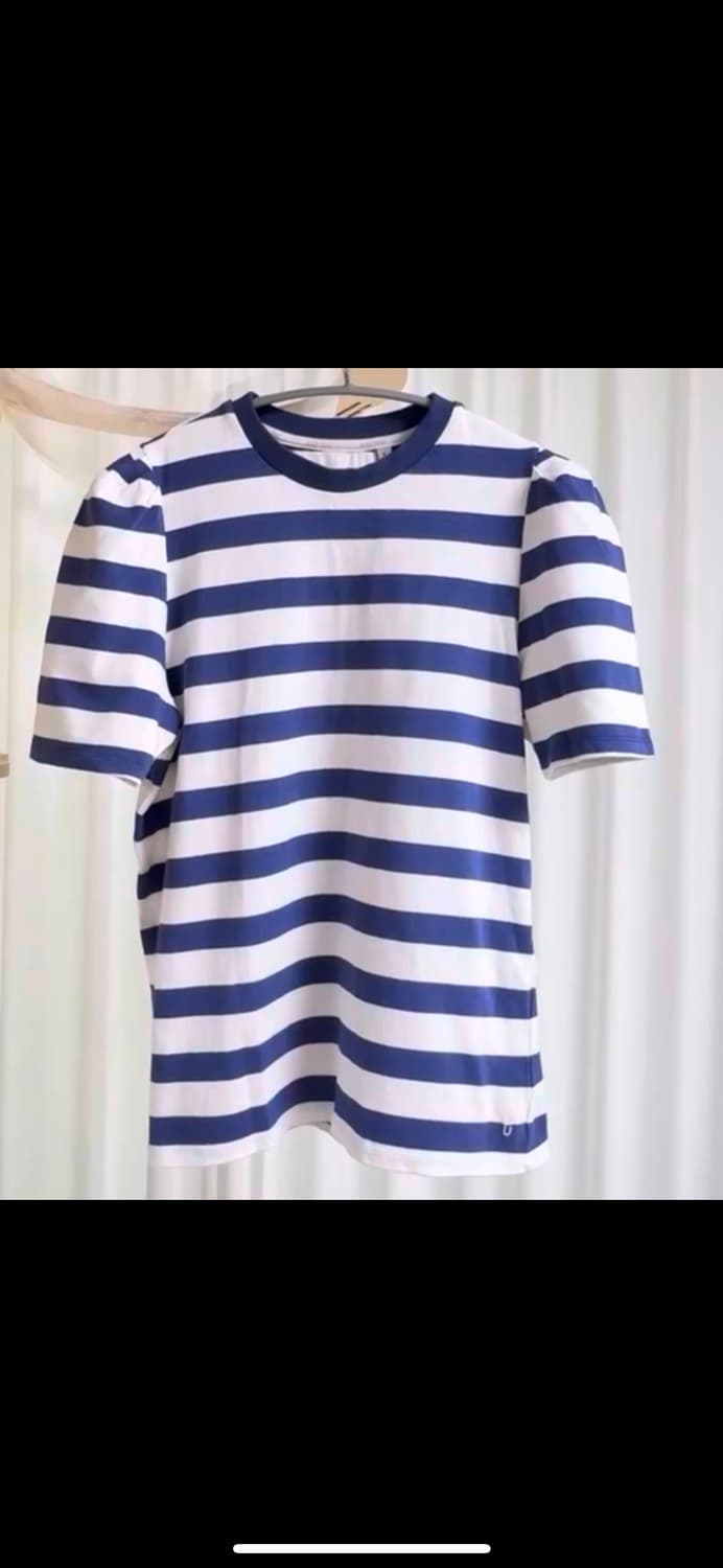 앤유 TITUS Stripe puff sleeve t-shirts 상품이미지7