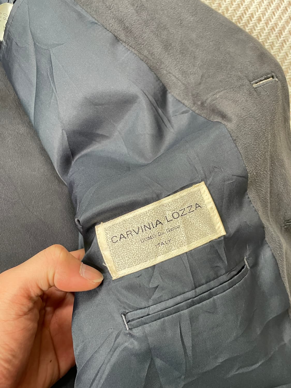 이태리 카르비니아 로자 스웨이드 자켓 J03213 상품이미지6