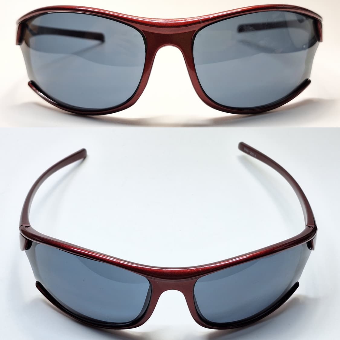 00s 일본 빈티지/랩어라운드 레드 선글라스 DGS-205K 스포티룩 상품이미지5