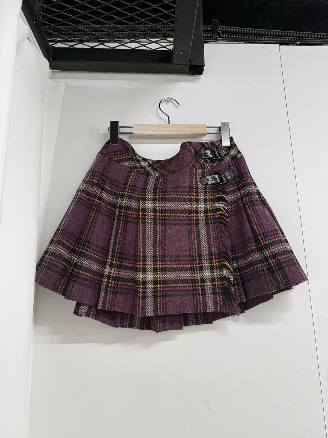 버버리 블루라벨 체크 스커트 🍄 상품이미지4