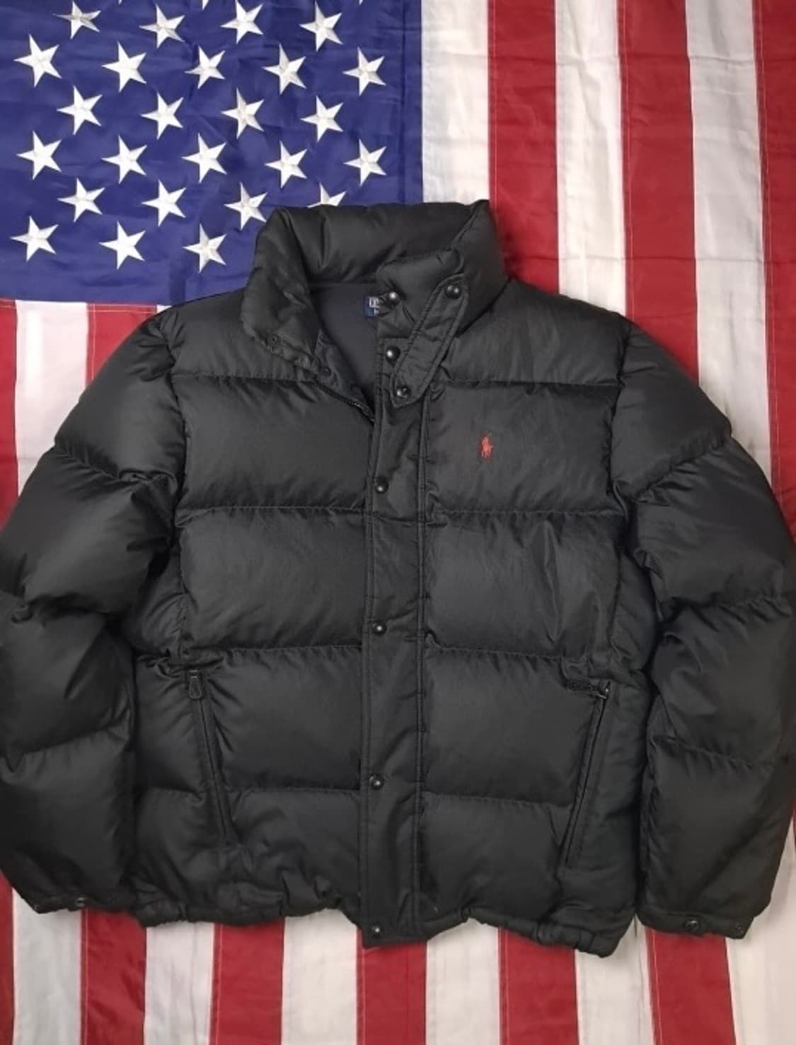 오리지널 랄프로렌폴로 블랙 푸퍼 패딩 상품이미지1