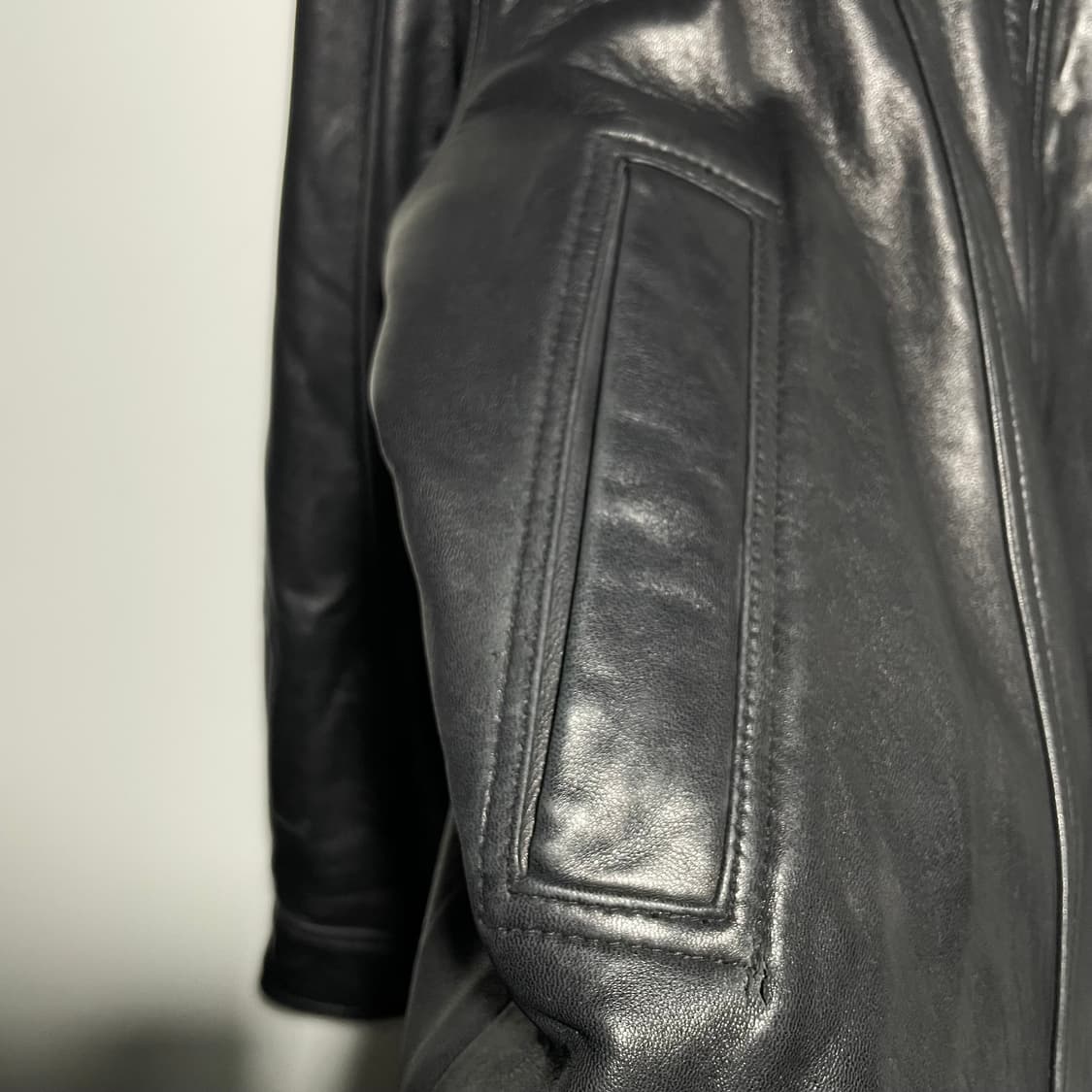 입생로랑 가죽자켓 상품이미지5