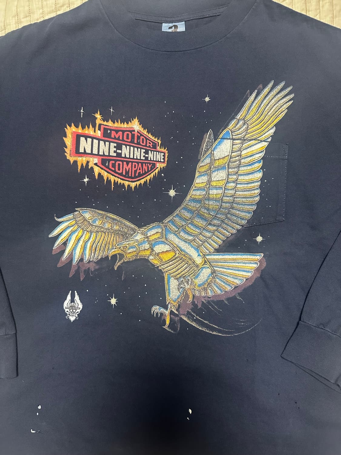 도넛리벤지 핑거프레스 w.nine Tubular tee  상품이미지2