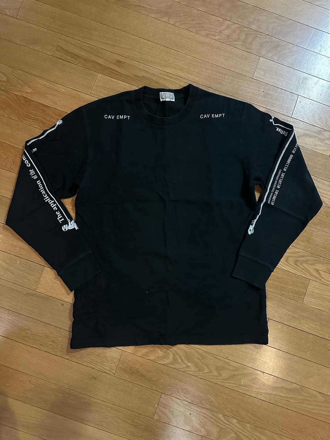 Cav Empt 카브엠트 롱슬리브 블랙 XL 상품이미지1