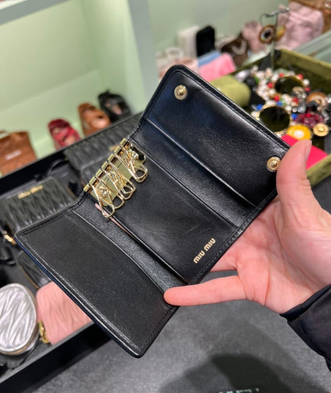 미우미우 키홀더 상품이미지2