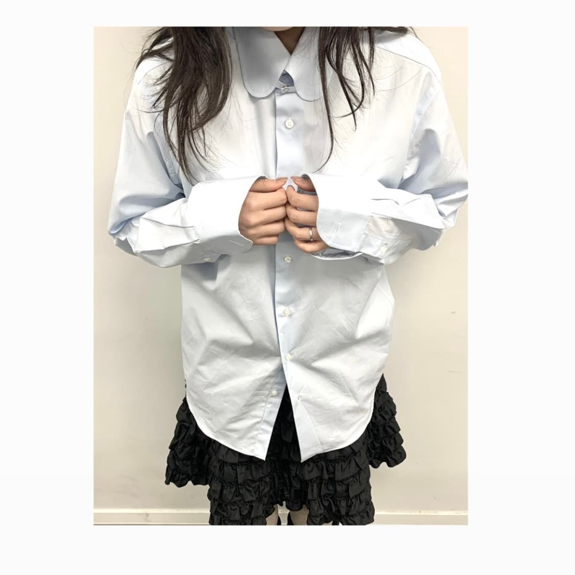 토마스메이슨 탭카라셔츠 상품이미지1