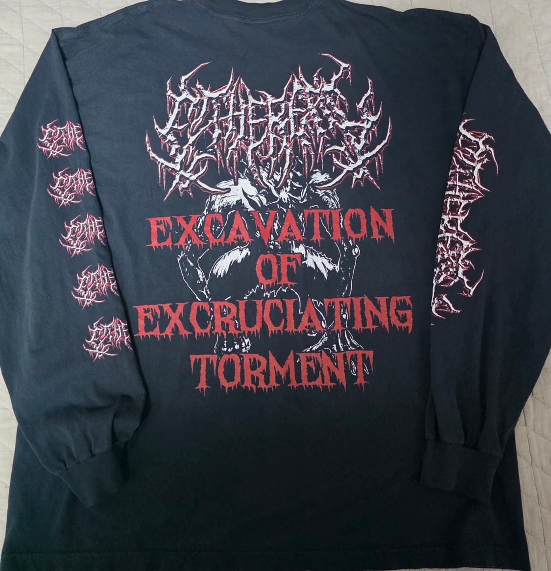 [XXL] 베르세르크 부틀렉 이더리얼 스튜디오 블랙 롱슬리브 상품이미지5