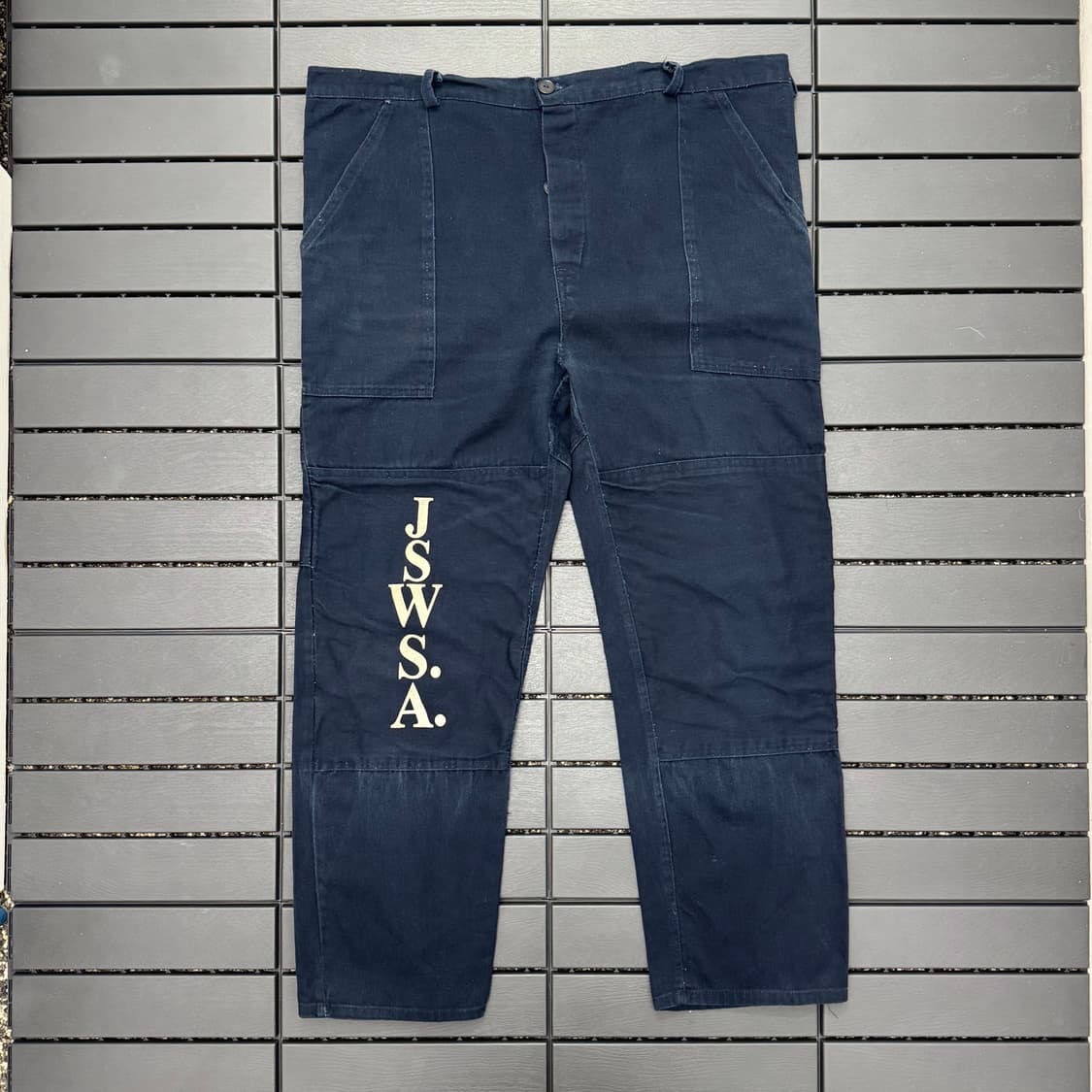 MADA 빈티지 유럽 더블니 베이커 팬츠 (36~40) 상품이미지1