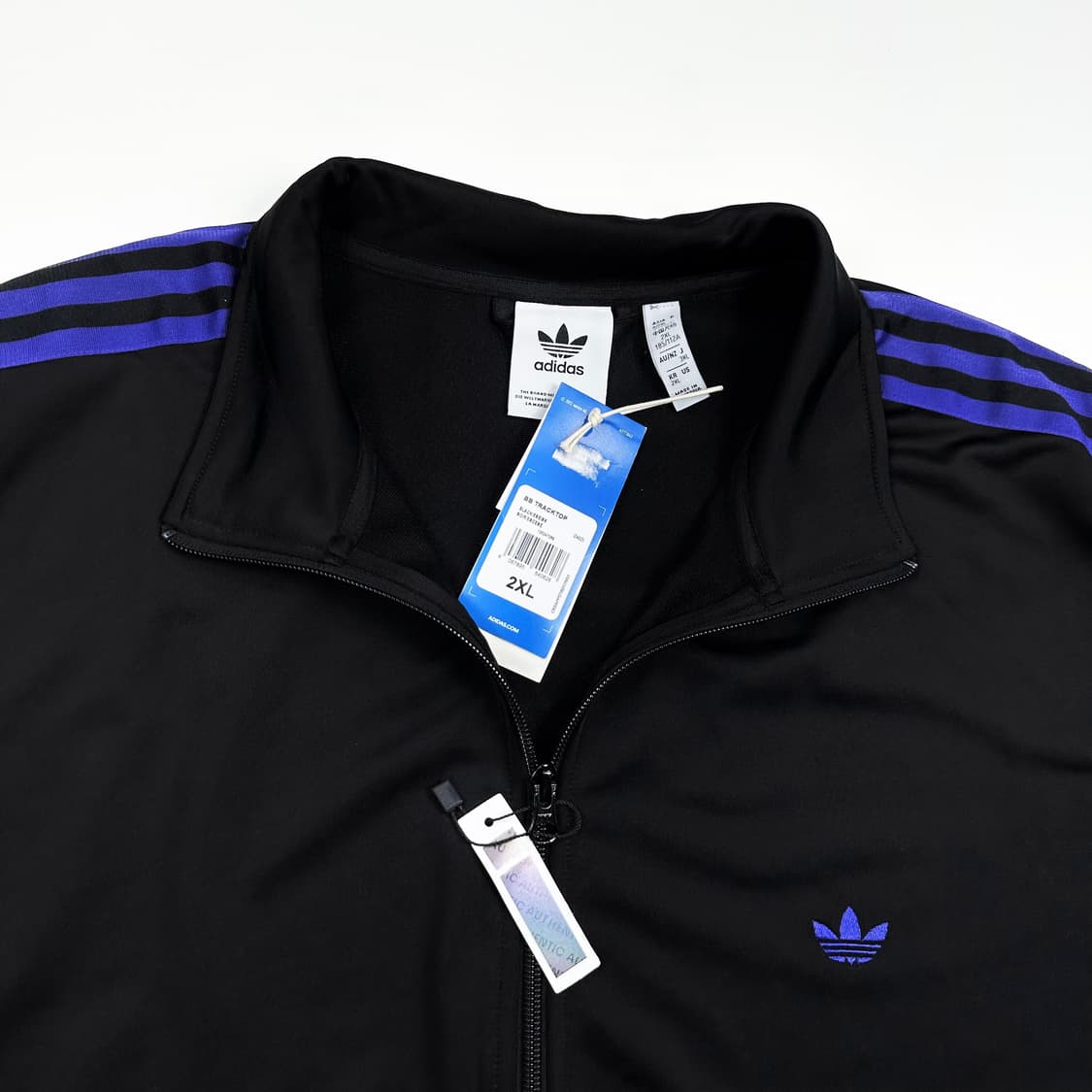아디다스 신형 루즈핏 베켄바우어 져지 블랙 퍼플 2XL 상품이미지3