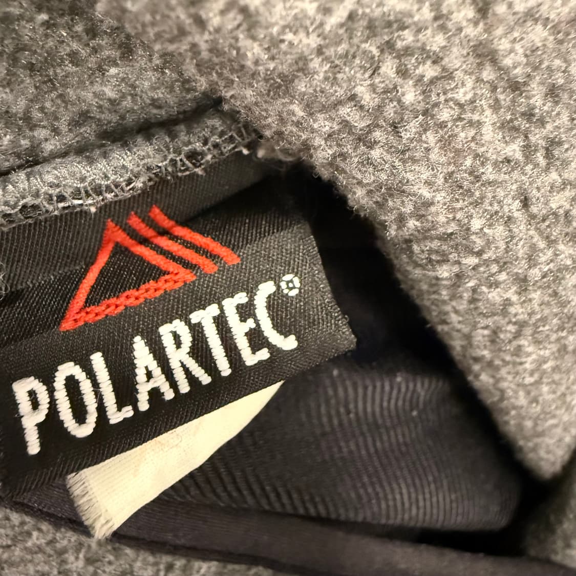빈티지 폴라텍 울 반집업 상품이미지3
