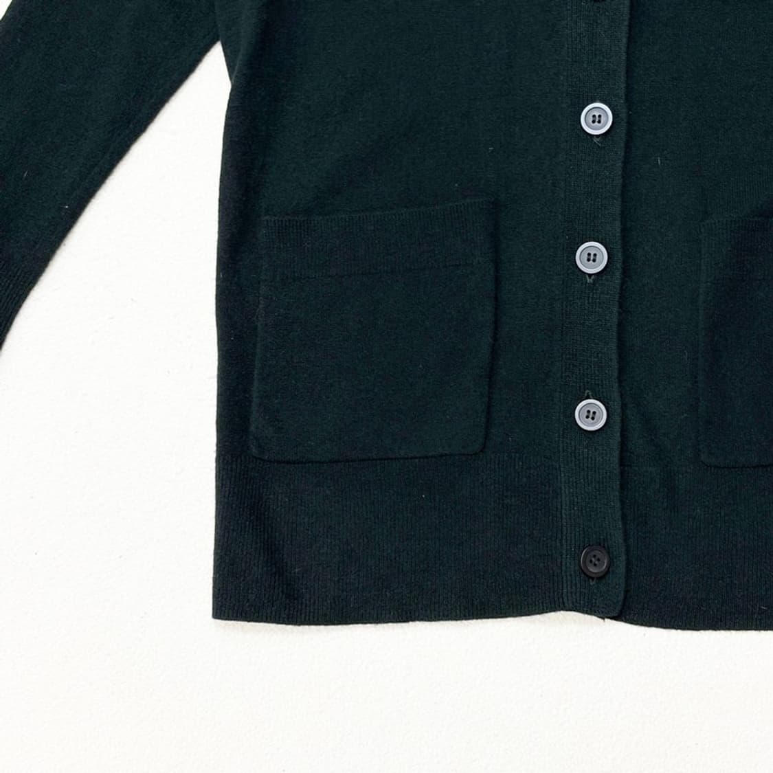 COS 카키 울 가디건 XS 상품이미지2