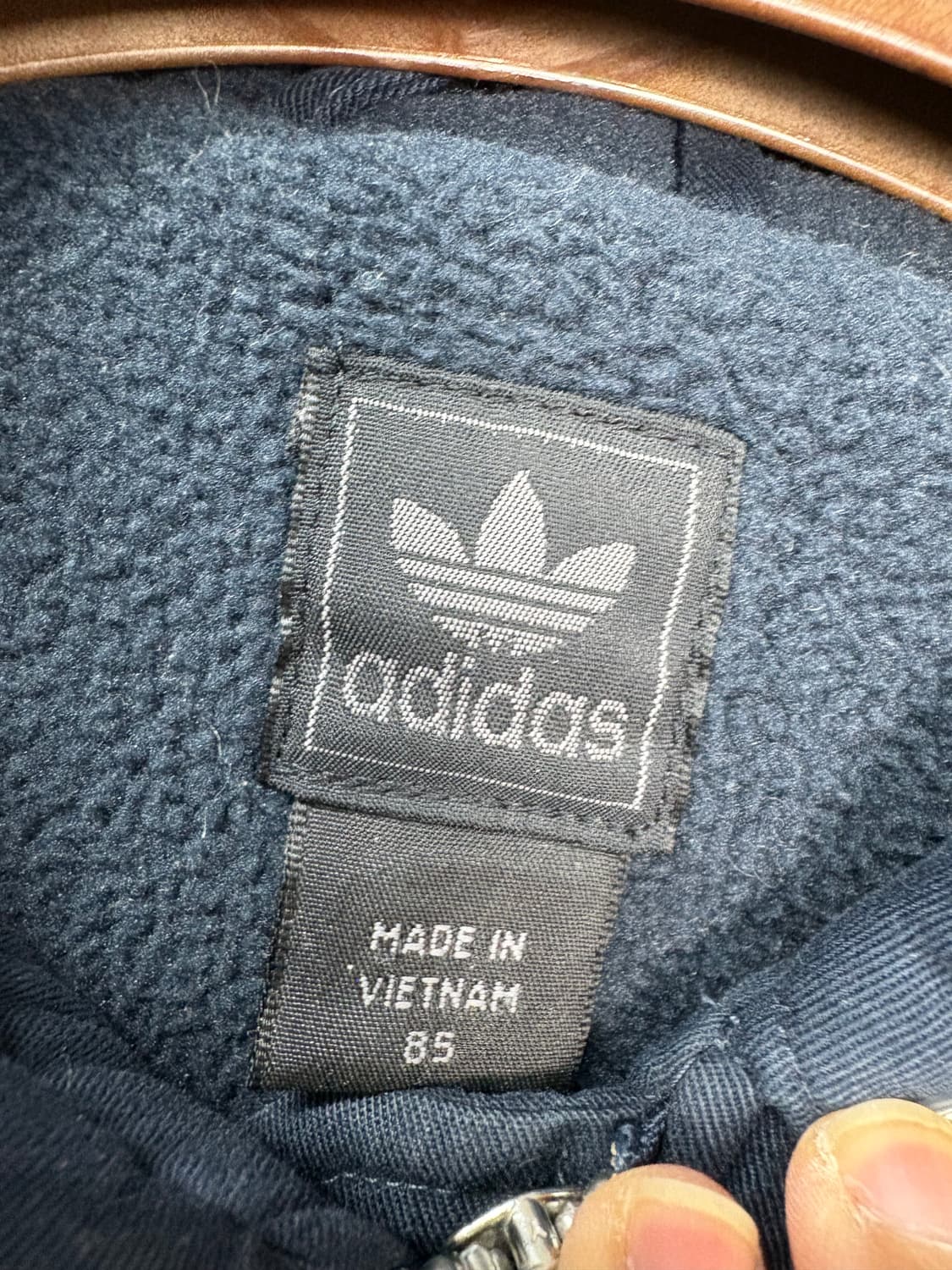 아디다스 네이비 윈터봄버 숏패딩 A3047 상품이미지6