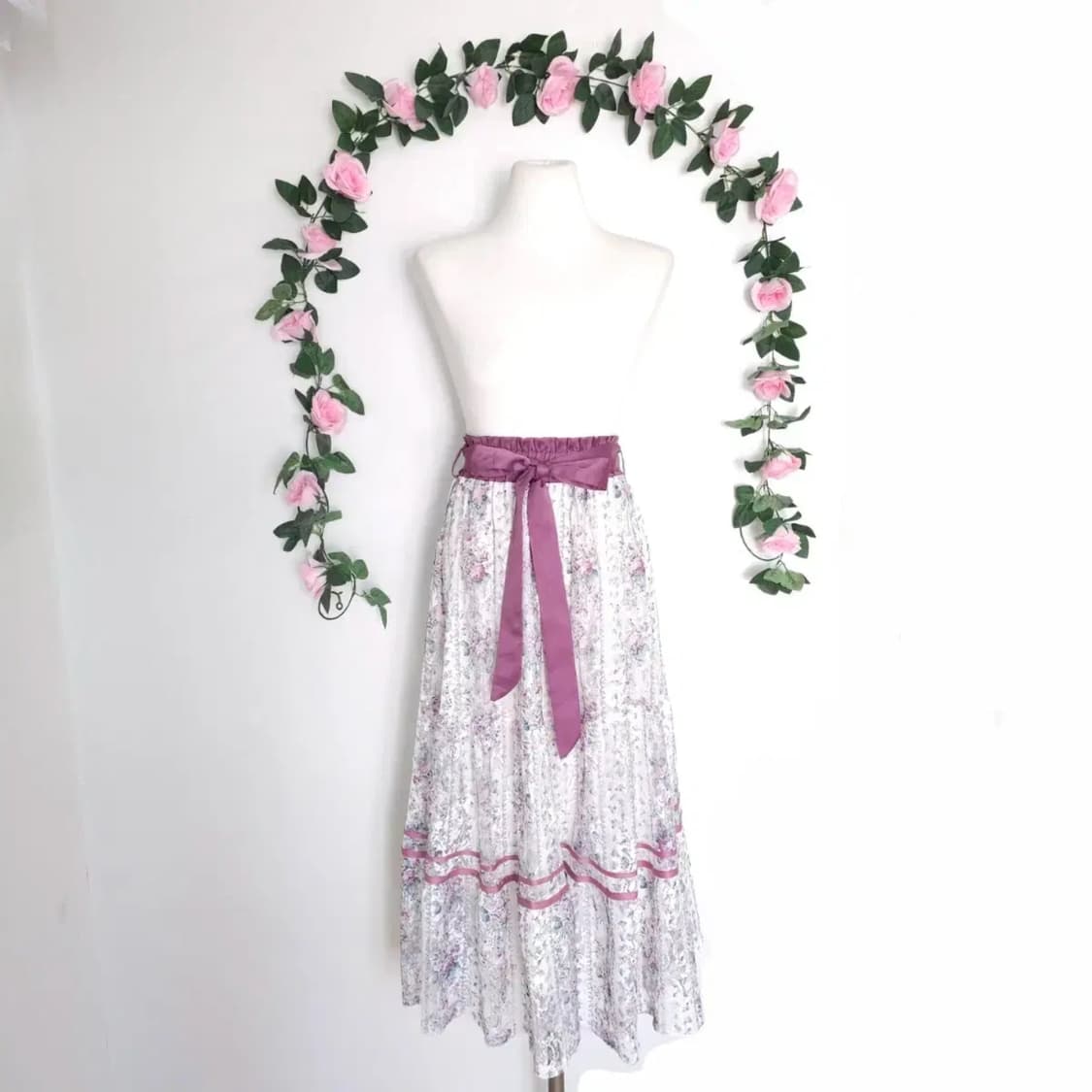 엑시즈팜 롱스커트 롱치마 상품이미지1