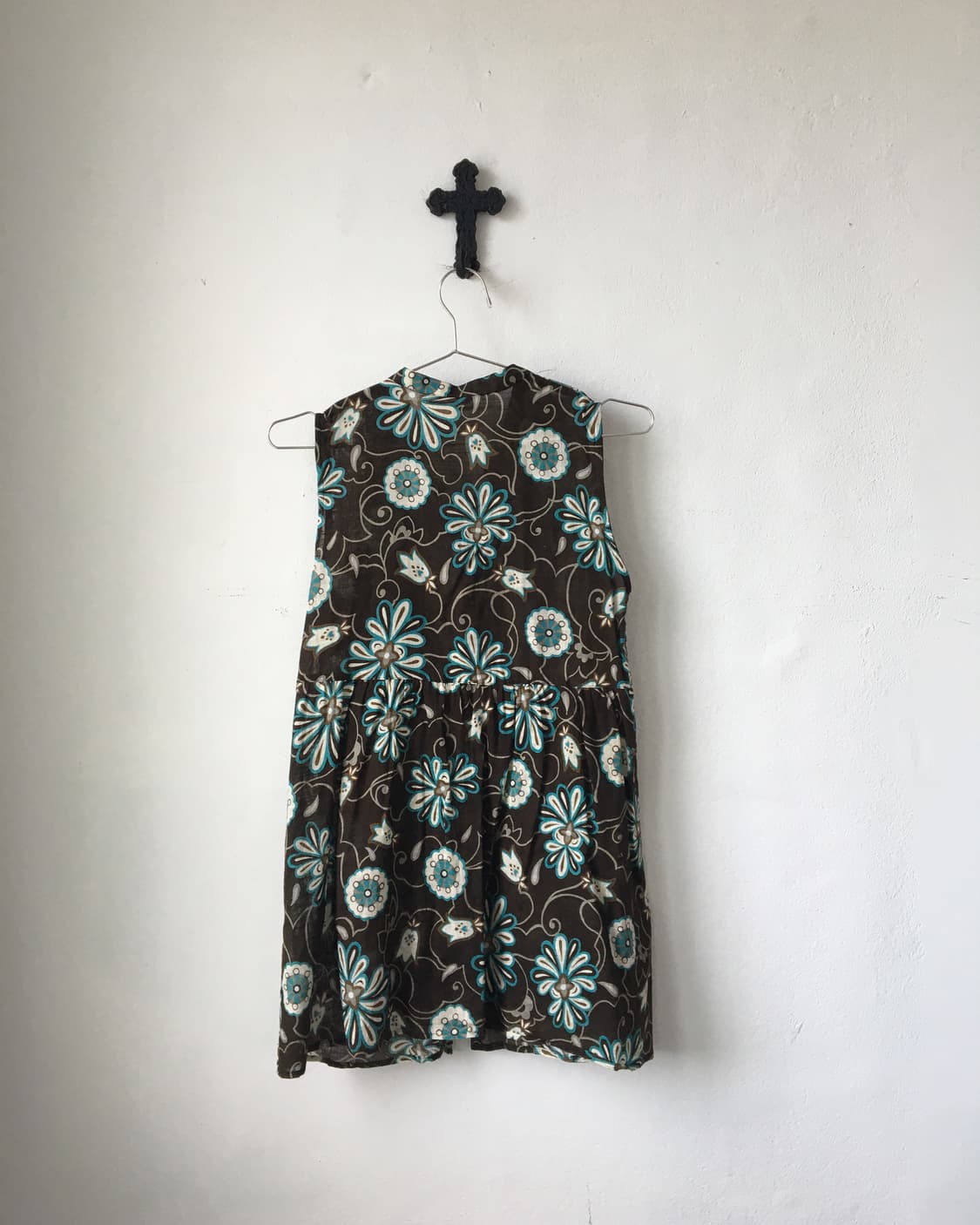 Ethnic mood pattern sleevelss 상품이미지3