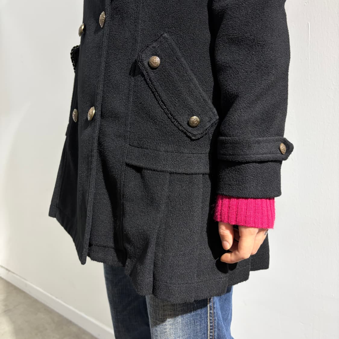 엑시즈팜 레이스 더블코트 상품이미지4