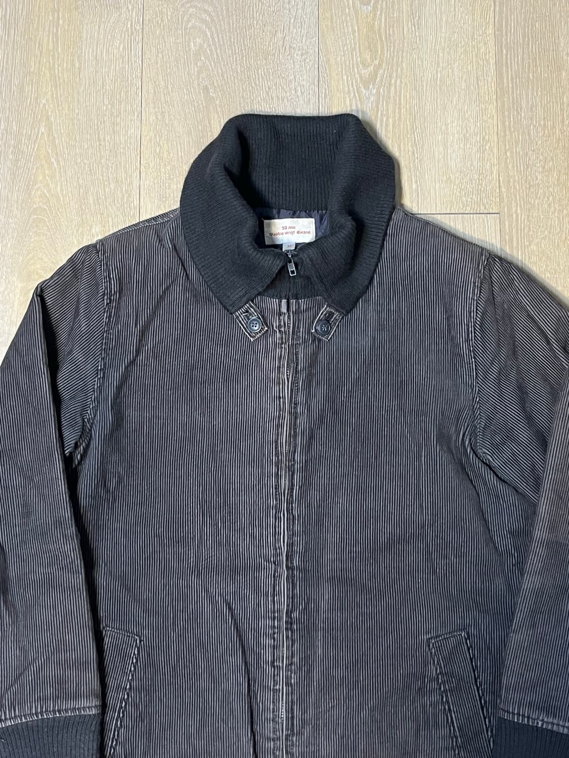 코듀로이 하이넥 집업 자켓 상품이미지3