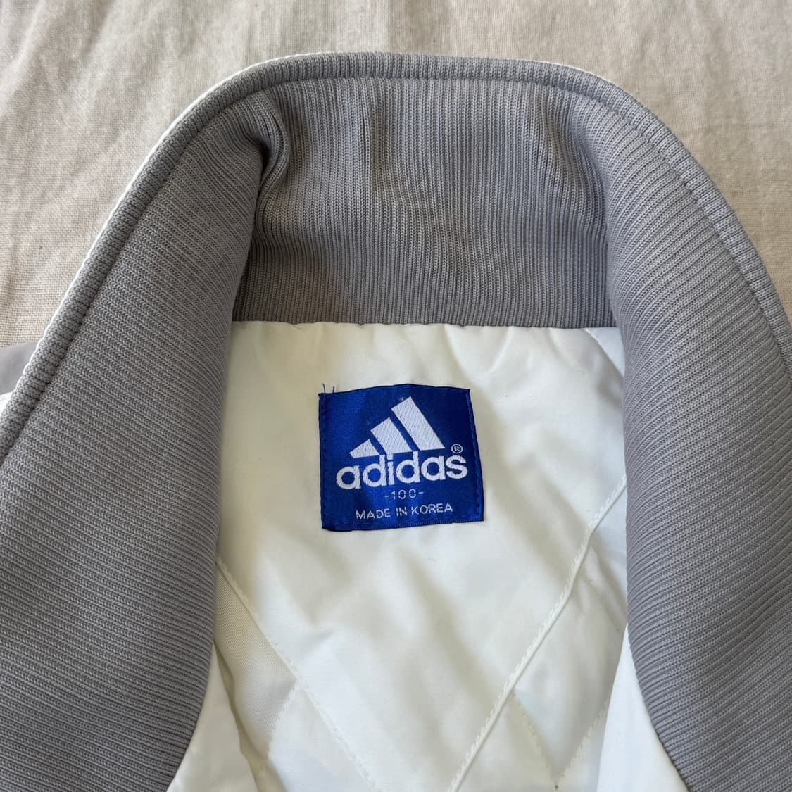 아디다스 올드스쿨 사이드라인 누빔 점퍼 100(105) 상품이미지6