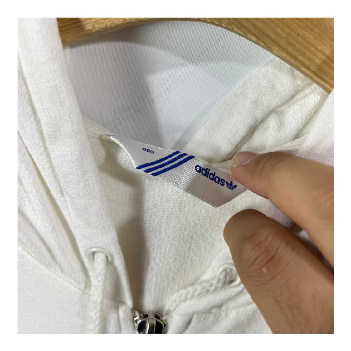 [Adidas] 아디다스 아카이브 언발란스 후드집업 상품이미지6