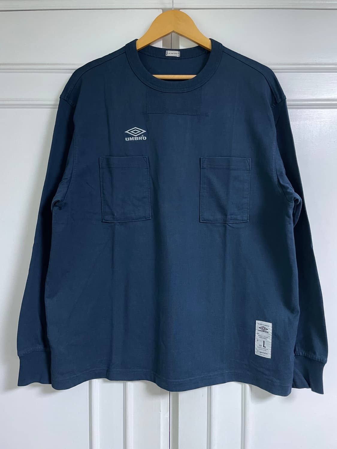 UMBROxSpectator ODS Referee Tee Navy L 상품이미지1