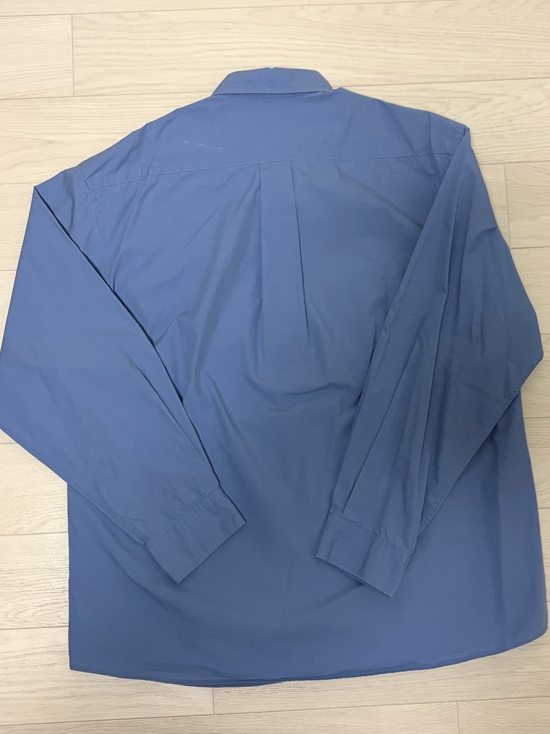 S) 토마스모어 페이퍼 셔츠 블루블루 상품이미지2