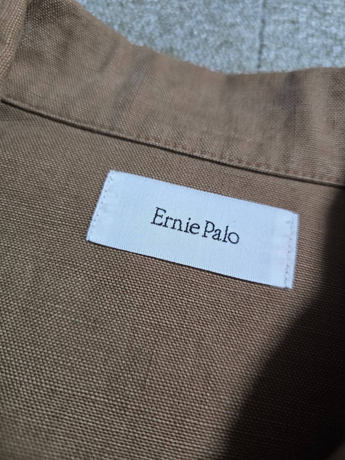 Ernie palo 어니팔로 Cotton Nidom 집업 자켓46 새제품 상품이미지3