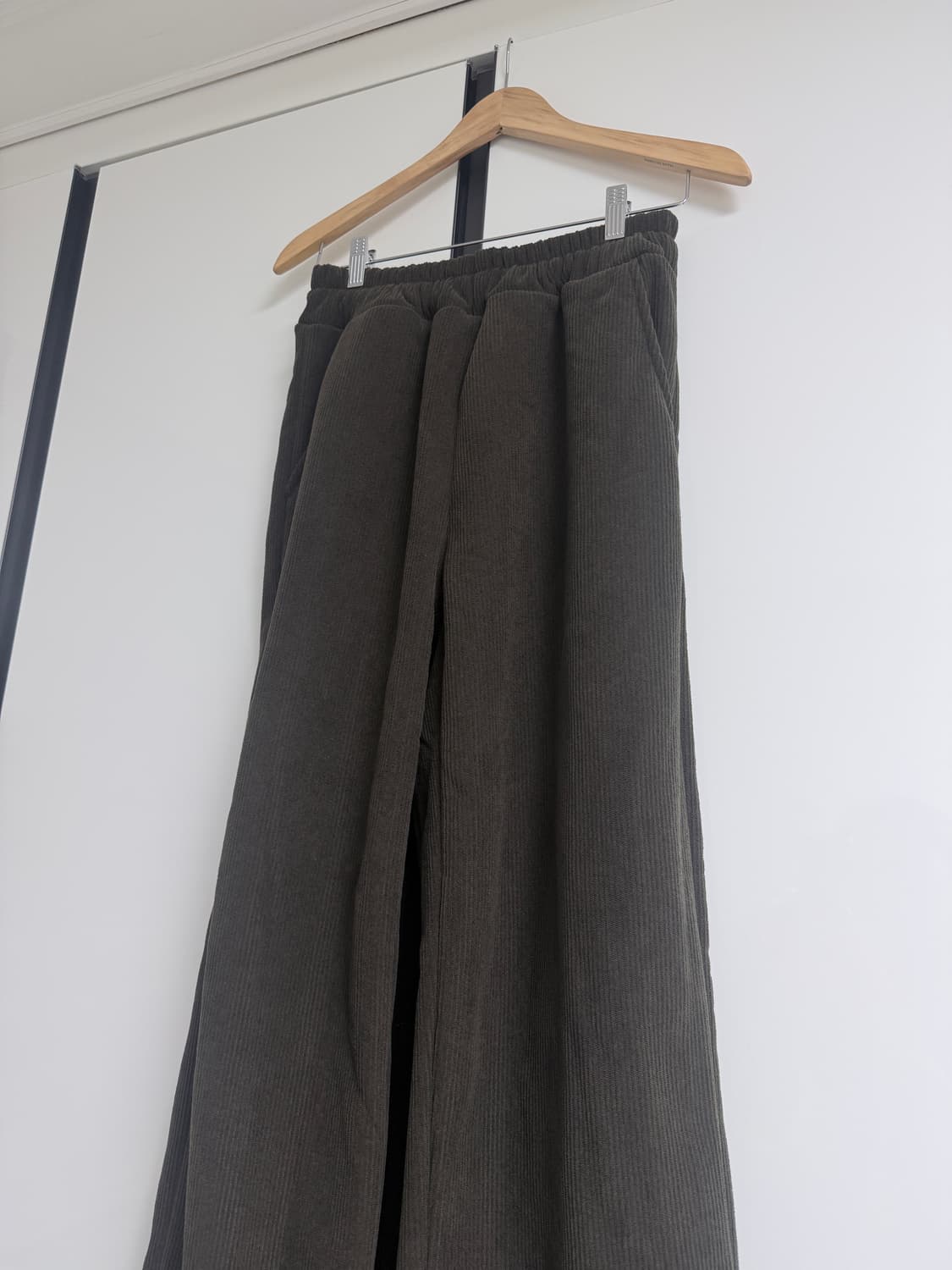 카키 기모코듀로이팬츠 상품이미지2