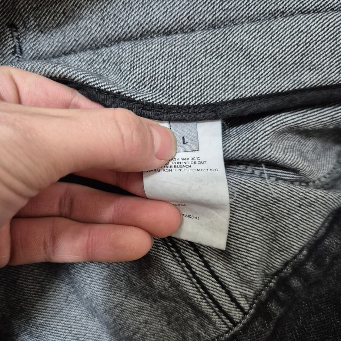 비바스튜디오 데님 트러커자켓 L(100) 상품이미지5