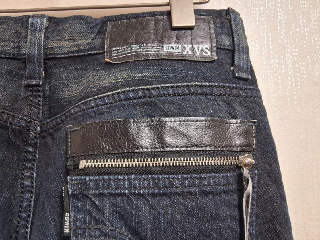 EDWIN XVS 일본 빈티지 워싱 데님 팬츠 
30인치  상품이미지6