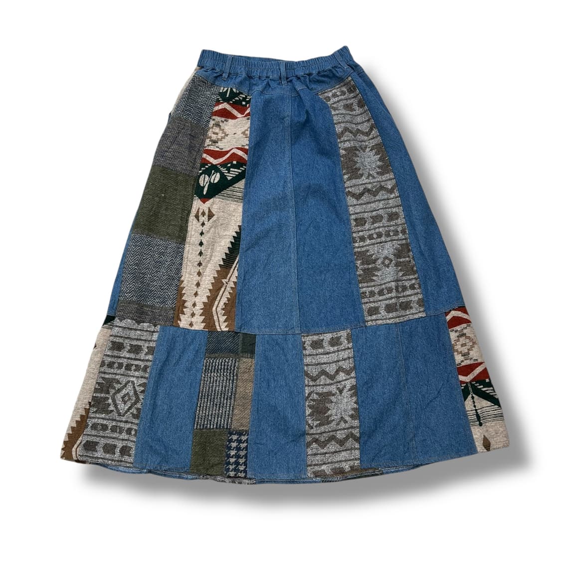 티티카카 에스닉패치 데님스커트 r2072 상품이미지2