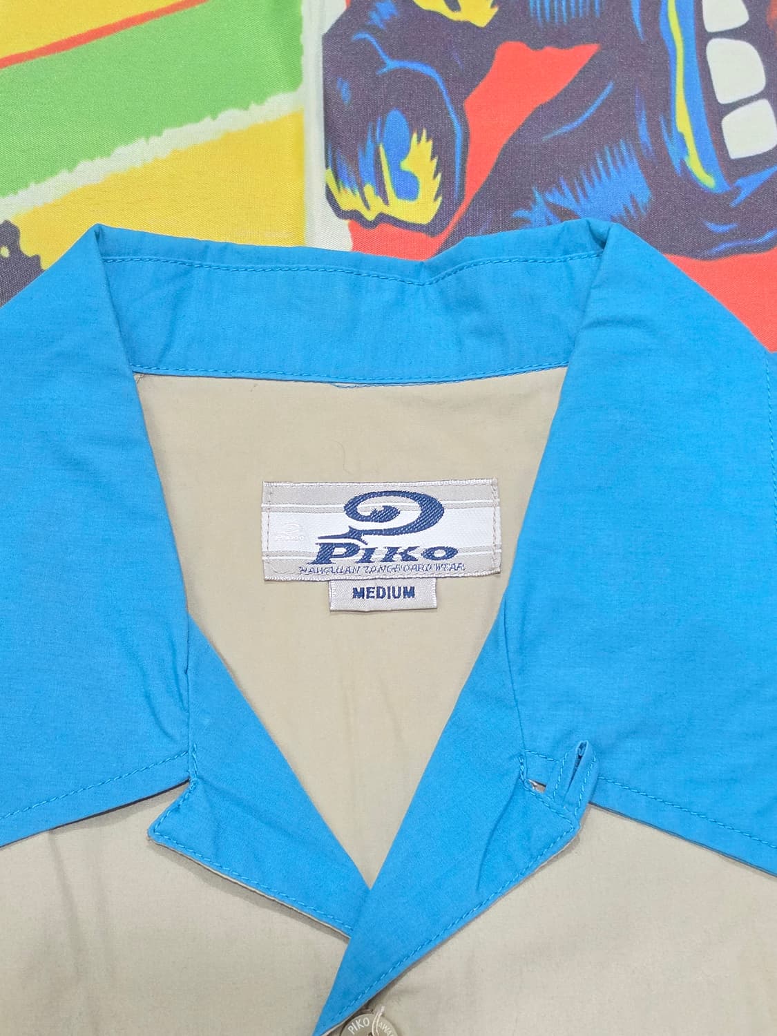 00's PIKO 워크반팔셔츠 M 상품이미지5