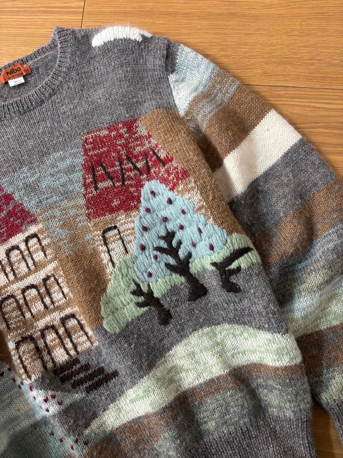 빈티지 노르딕 스웨터 상품이미지1