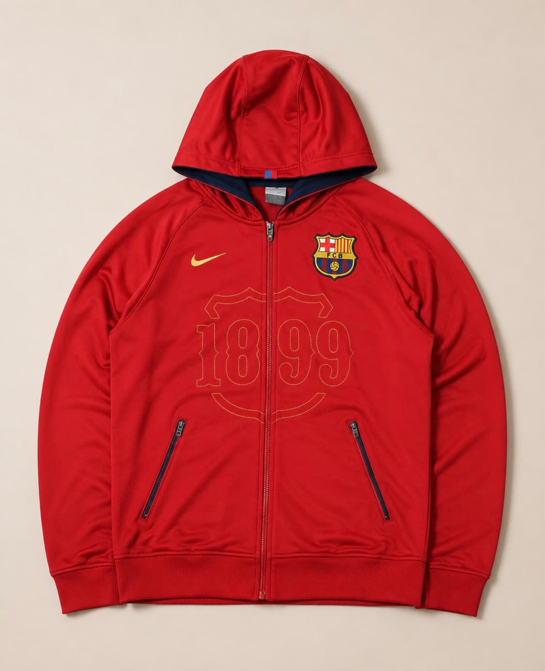 Nike 나이키 바르셀로나 레드 후드집업 상품이미지1