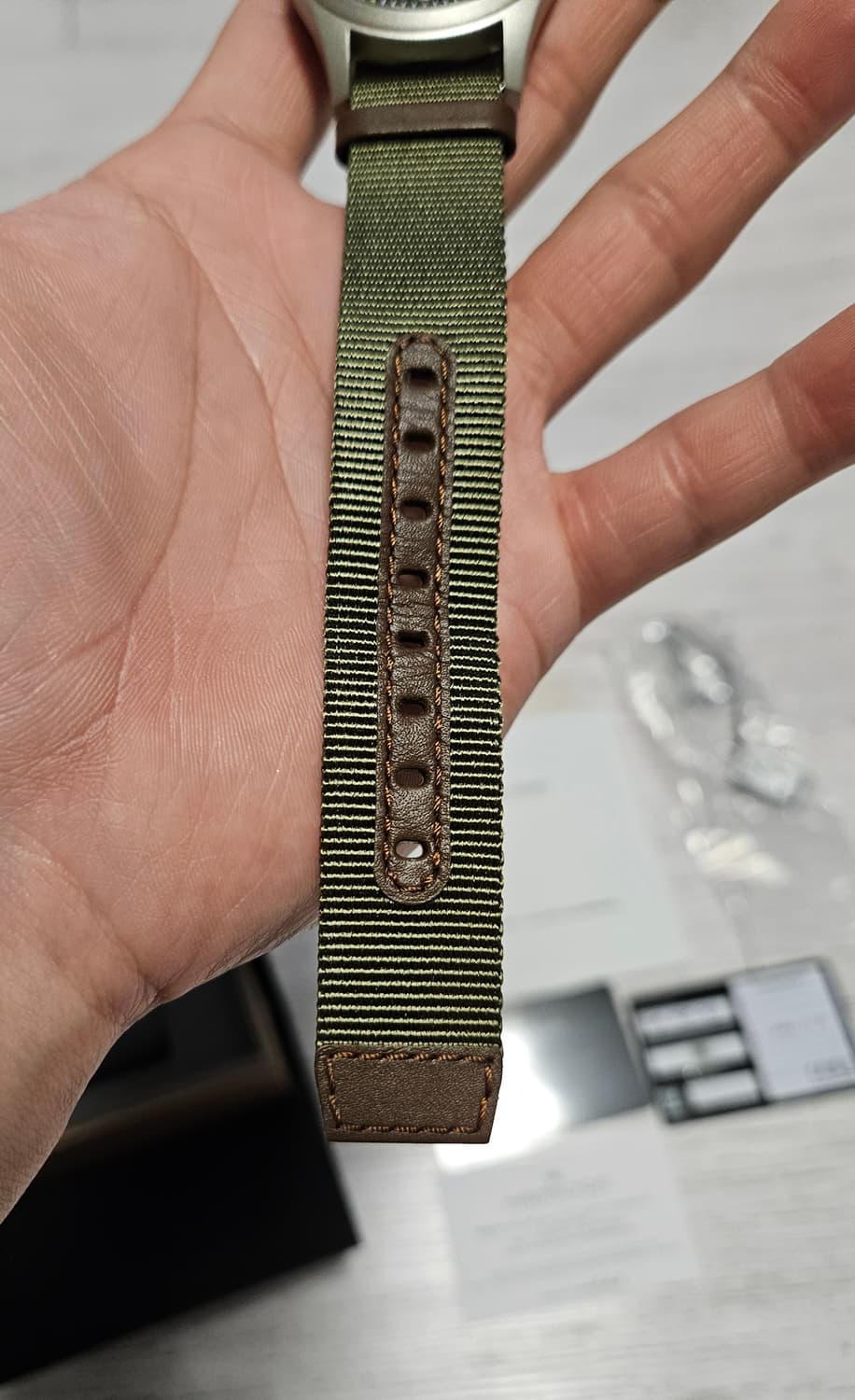 해밀턴 카키필드 메카니컬 수동 38mm 블랙 상품이미지6