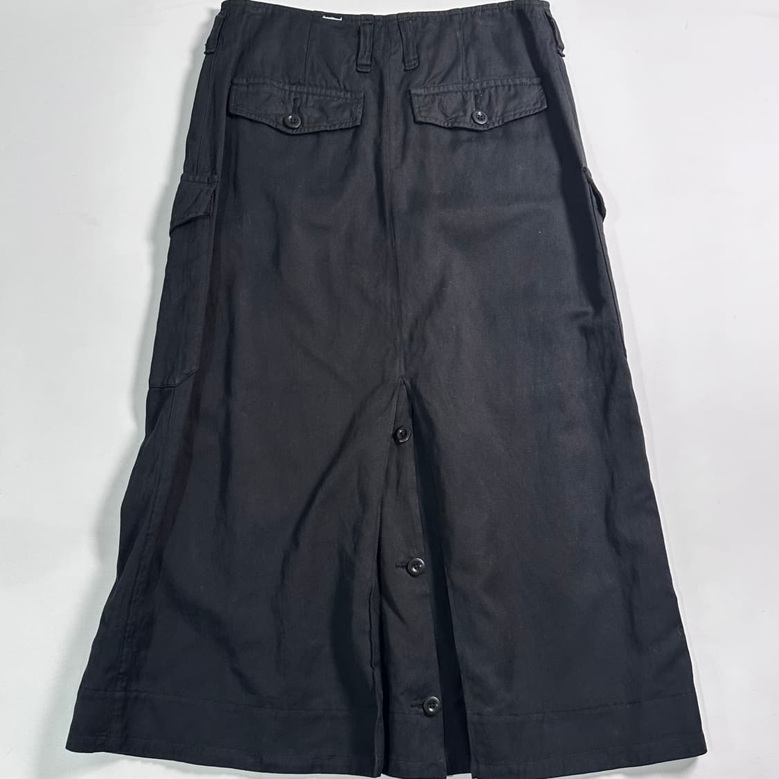 마가렛호웰 블랙 포켓 롱 스커트 상품이미지4