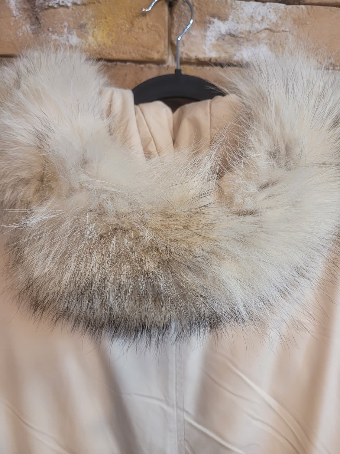 폴로 랄프로렌 코요테 퍼 패딩 M(95) 상품이미지3