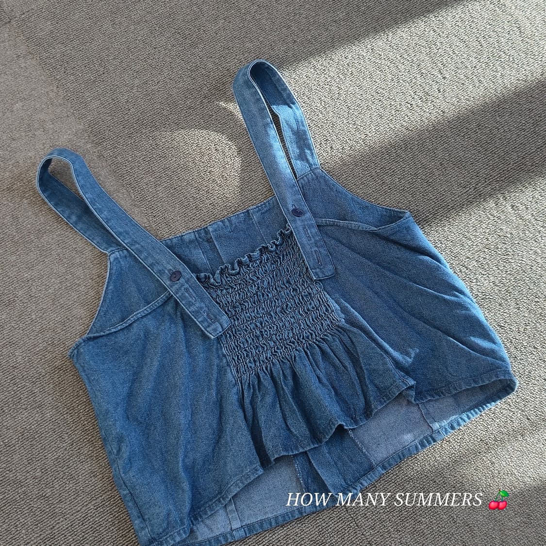 Global Work 데님 슬리브리스  상품이미지2