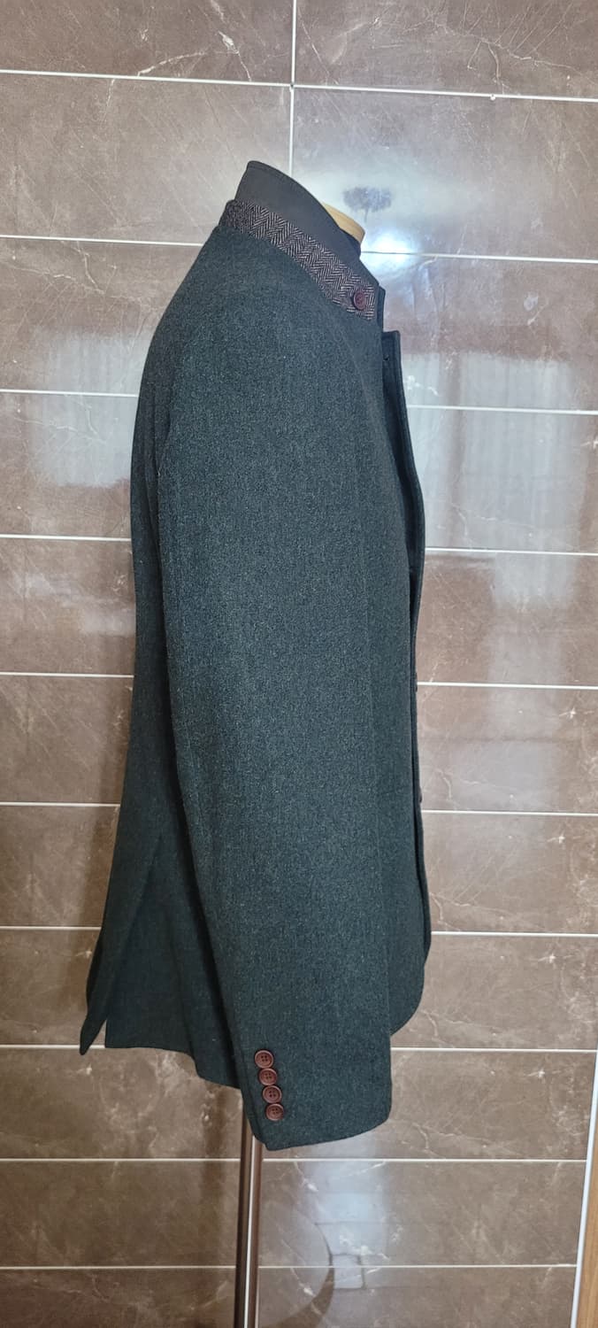 👔남성100사이즈👔누오보비트 헨리넥 자켓(모80) 상품이미지2