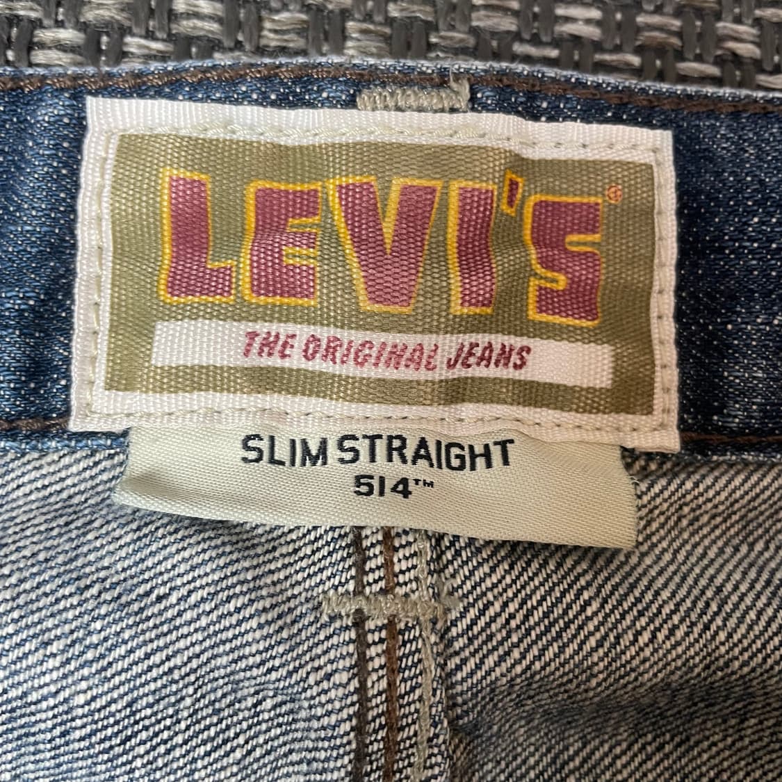 (32) 리바이스 514 슬림 스트레이트 데님 팬츠  상품이미지5
