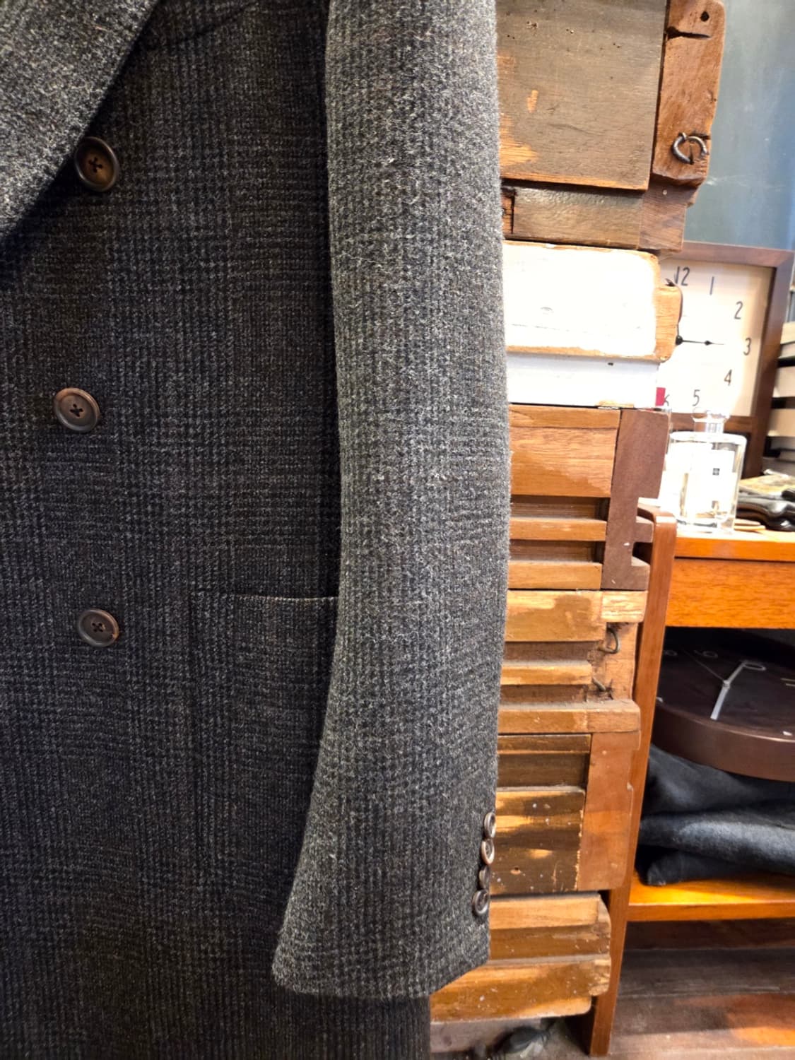 라르디니 더블브레스티드코트 상품이미지6