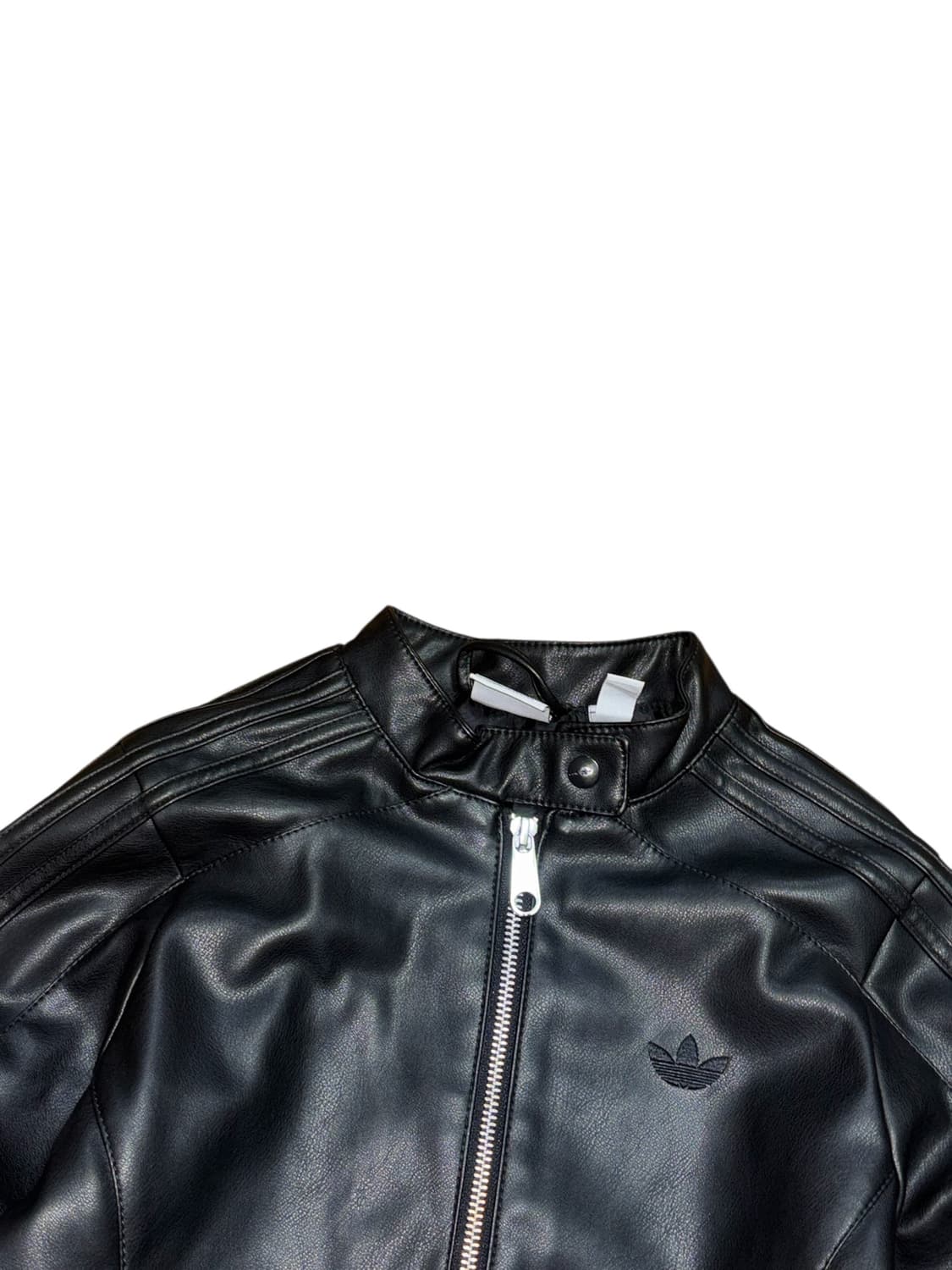 아디다스 레어 레더 크롭 자켓 레이싱 자켓 상품이미지9