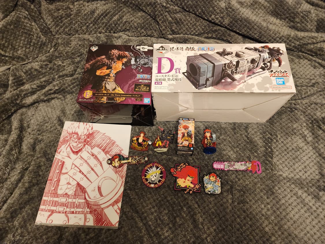 일괄) 제일복권 원피스 유스타스 캡틴 키드  상품이미지1